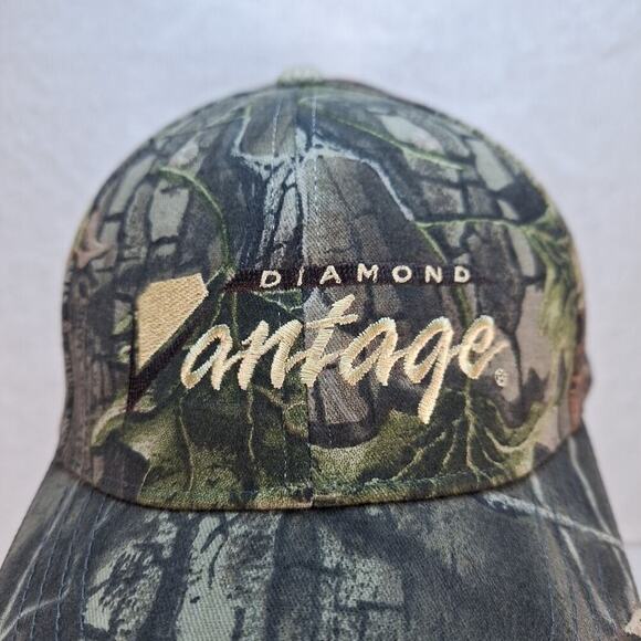 Diamond Vantage Camo Strapback Hat Cap - Picture 2 of 7